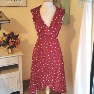 Arianna by Howard's True Wrap Tomato Girl Dress